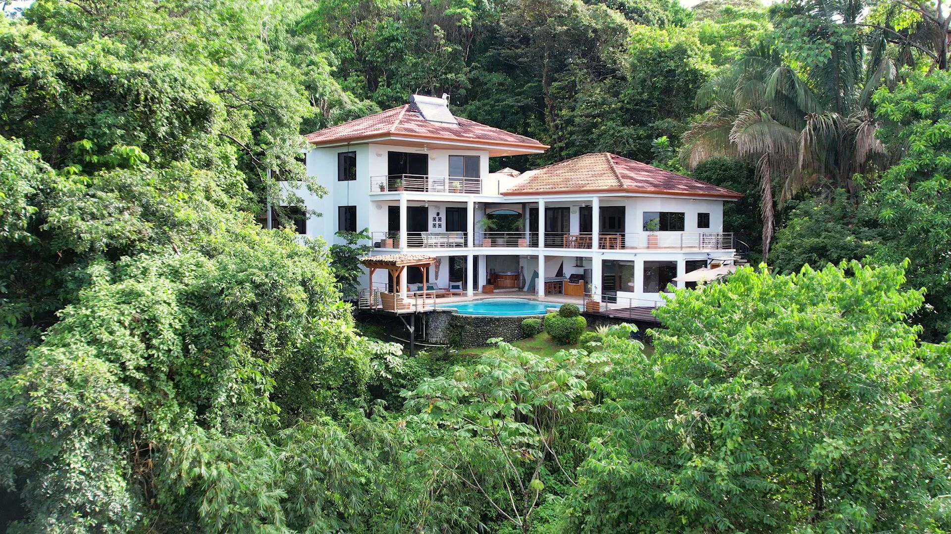 photo of Casa Anjali and the trees around it